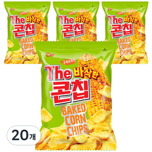 청우 콘칩, 72g, 20개