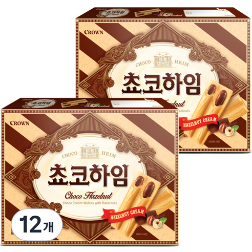크라운 쵸코하임, 284g, 12개