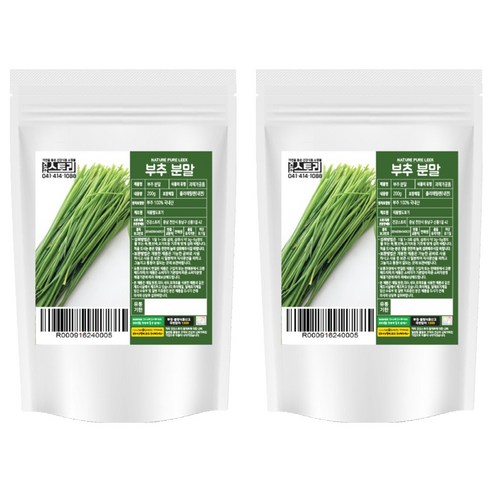 건강스토리 부추 분말, 2개, 200g