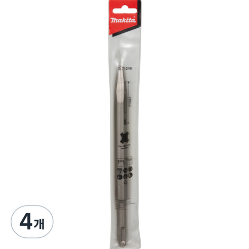 마끼다 SDS Plus 불포인트 230mm D-71249, 4개