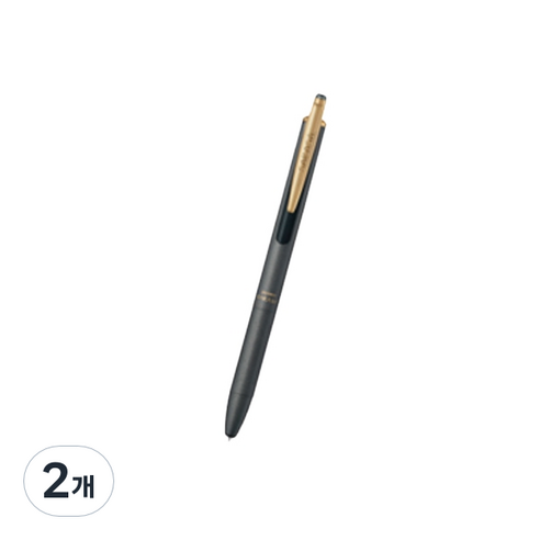 제브라 사라사 그랜드 빈티지 볼펜 0.5mm, 다크그레이, 2개