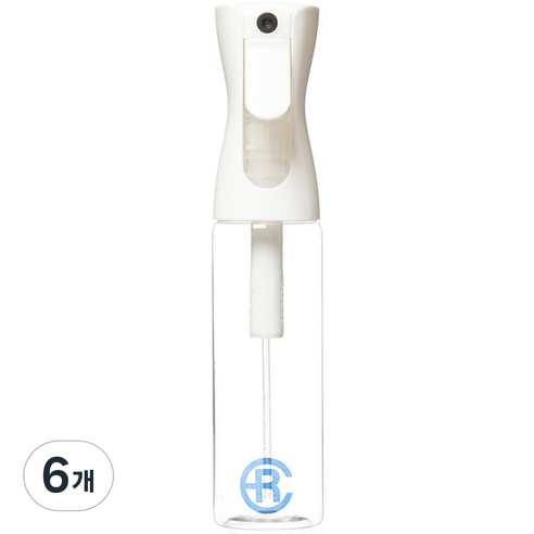 에어라파 압축 스프레이 분무기 대형 300ml, 크리스탈화이트, 6개