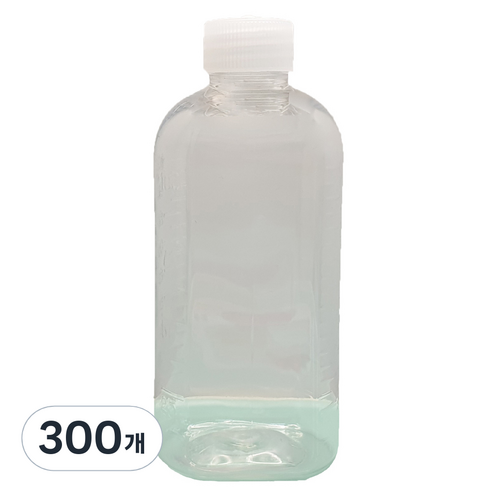 신도공업 일회용 단뚜껑 약병 PET 딱딱이 100cc, 300개