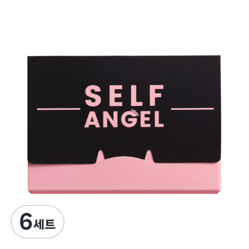 셀프천사 쌍꺼풀 레이스 티안나는 쌍테 테이프 10p, 6세트