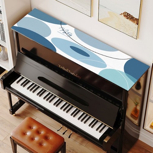 에어 조약 일러스트 피아노 상단 매트 30 x 160 cm, TYPE 07, 1개