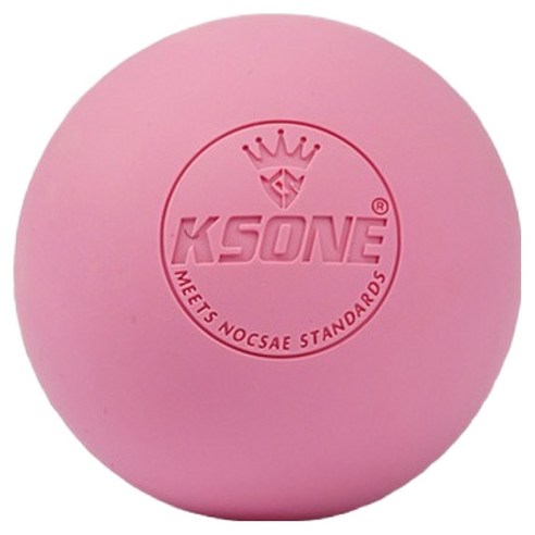 KSONE 스카위즈 근육 이완 마사지 볼, 1개, 핑크