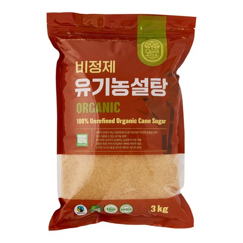 오르코 유기농 설탕, 1개, 1kg