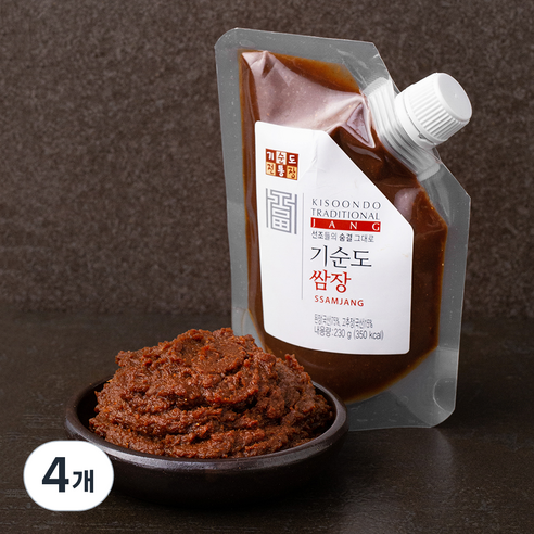 기순도 쌈장, 230g, 4개
