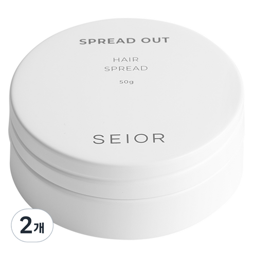 시오르 헤어스프레드 크림 스프레드아웃 헤어에센스, 50g, 2개