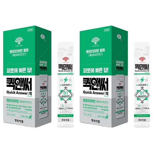 동화약품 피로회복제 퀵앤써액 샤인머스캣향, 12ml, 16개
