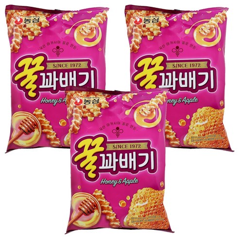 꿀꽈배기, 169g, 3개