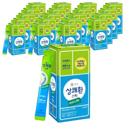 상쾌환 샤인머스캣맛 숙취해소스틱, 18g, 200개
