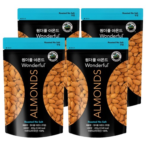 원더풀아몬드, 400g, 4개