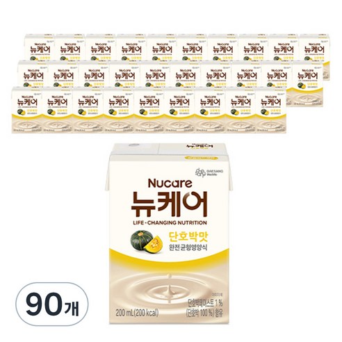 뉴케어 단호박맛 완전균형영양식, 90개, 200ml
