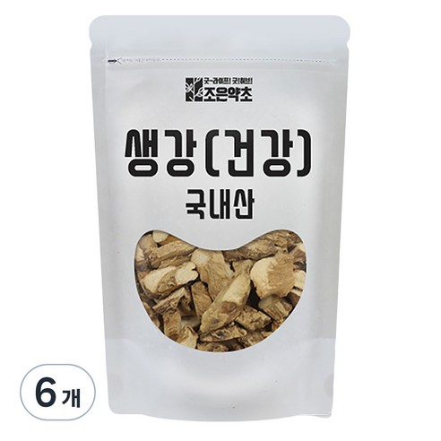 조은약초 말린 생강 건강, 150g, 1개입, 6개