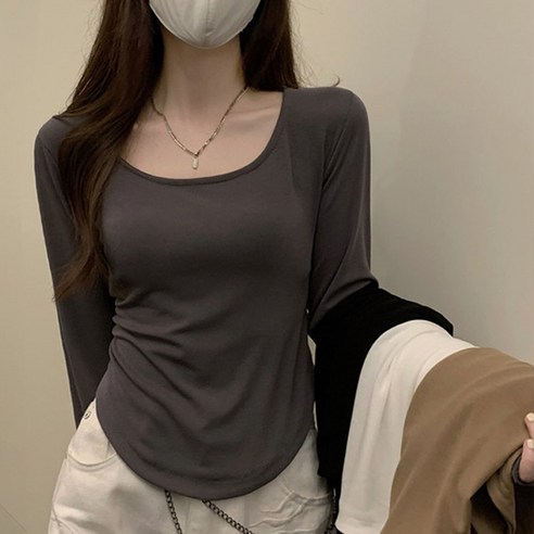 女裝時尚服裝上衣長袖T卹成年女性成年女性女裝女士女士女士女士女裝服飾女裝女裝長袖四季