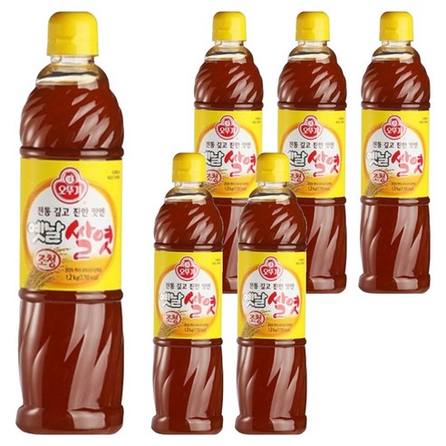오뚜기 옛날 조청 쌀엿, 1.2kg, 6개