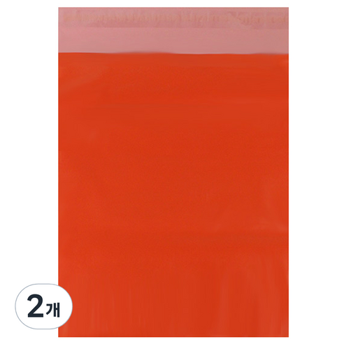 아이엔피 LDPE 택배봉투 오렌지 25p, 2개