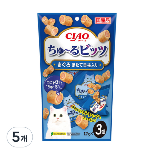 챠오츄르 이나바 고양이 비츠 CS-172 3p, 36g, 5개