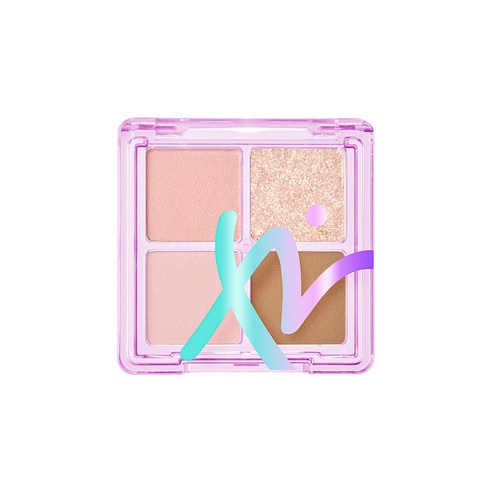 아이빔 하이틴 룩스 아이팔레트 6.6g, 02 멜로우 핑크, 1개