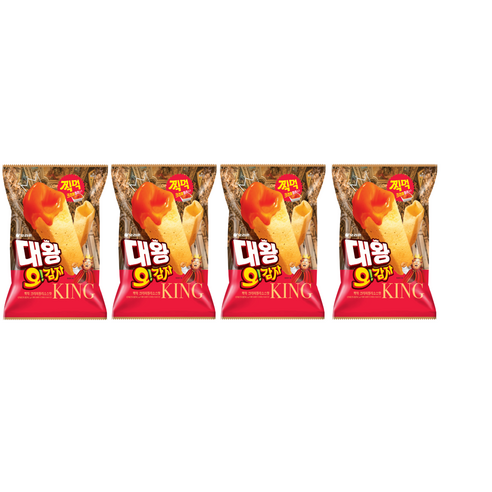 오감자 대왕 찍먹 크리미칠리소스맛, 65g, 4개