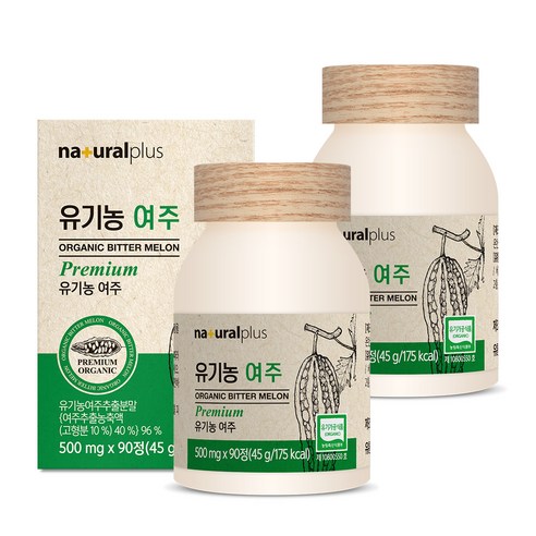 내츄럴플러스 여주 45g, 90정, 2개, 90정