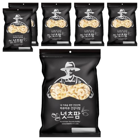 넛츠팜 바나나칩, 400g, 6개