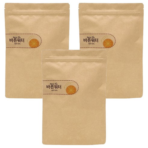 바른티 바른워터 레몬차, 60g, 3개