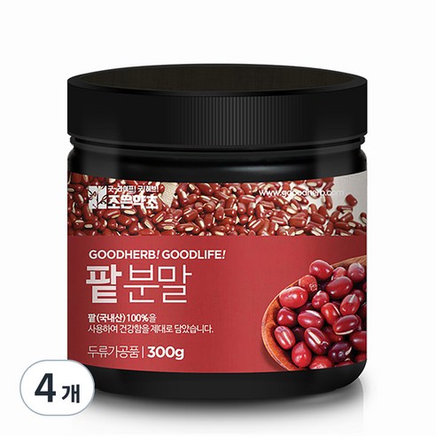 조은약초 팥 분말, 300g, 4개