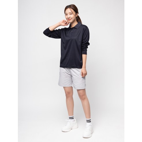 캐럿 남녀공용 기능성 퀵드라이 쿨링 카라 긴팔 티셔츠: 편안함과 실용성의 완벽한 결합