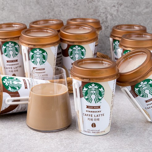   Starbucks Large Capacity Cafe Latte, 270 ml, 20p