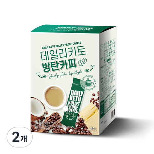 데일리키토 방탄커피, 10g, 14개입, 2개