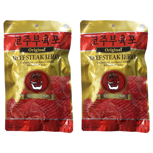 코주부 오리지널 육포, 100g, 2개