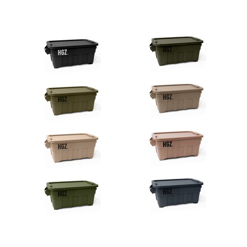 캠핑의 품격을 높이는 하이그라운즈 이동식 카고 박스 75L