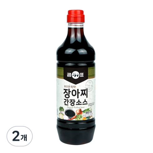 Gompyo 장아찌 간장소스, 2개