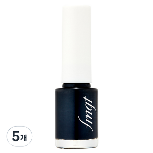 더페이스샵 fmgt 스타일 네일 7ml, 2BK 블랙 아메리카노, 5개