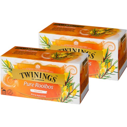 트와이닝 루이보스 허브차 티백, 2g, 50개