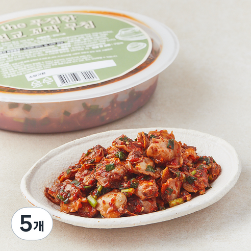 the푸짐한 벌교 꼬막무침, 250g, 5개