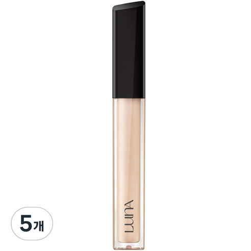 루나 롱래스팅 팁 리퀴드 컨실러 7.5g, 0.7호 아이보리, 5개