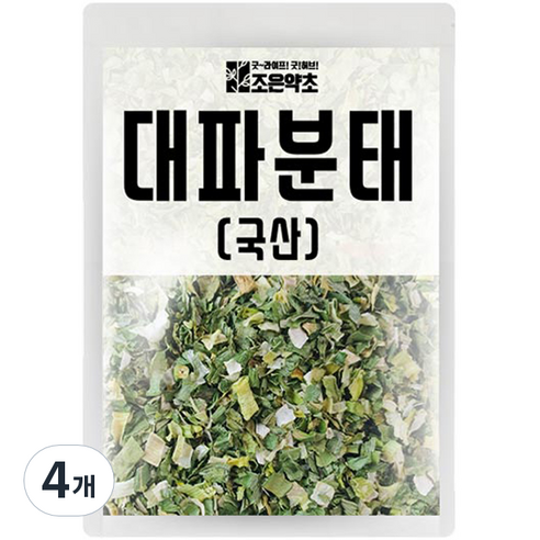 조은약초 대파 분태, 4개, 200g