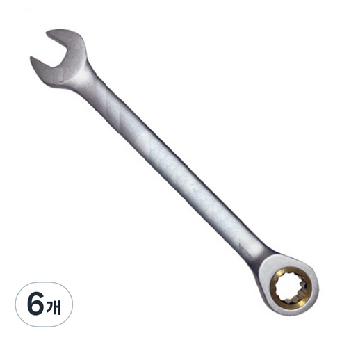 기어 라쳇 렌치 18mm B-GW-18, 6개