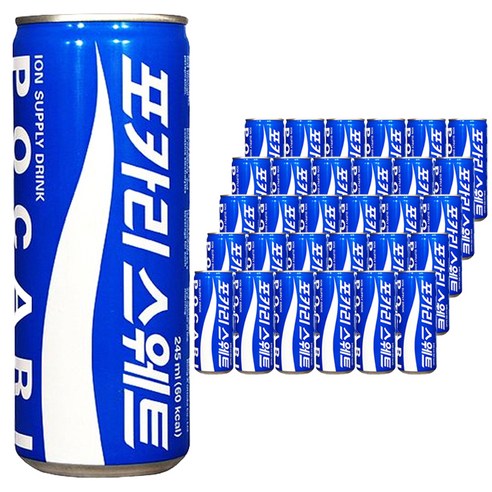 동아오츠카 포카리스웨트, 245ml, 48개