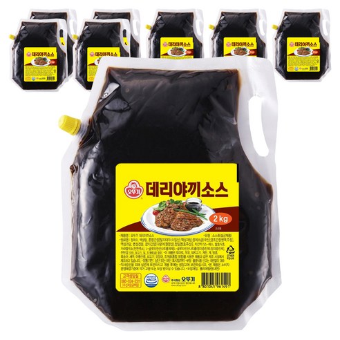 오뚜기 데리야끼소스 스파우트팩