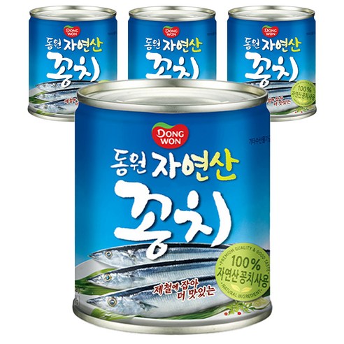 동원 꽁치 원터치 통조림, 230g, 3개 꽁치통조림8개 Best Top5