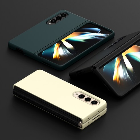 갤럭시 Z 폴드 4를 위한 완벽한 갑옷, 아라리 힌지보호 풀커버 에어로 플렉스 케이스