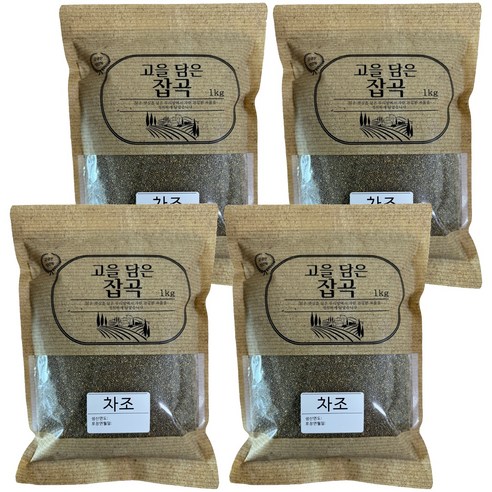 고을담은 국산 차조, 1kg, 4개