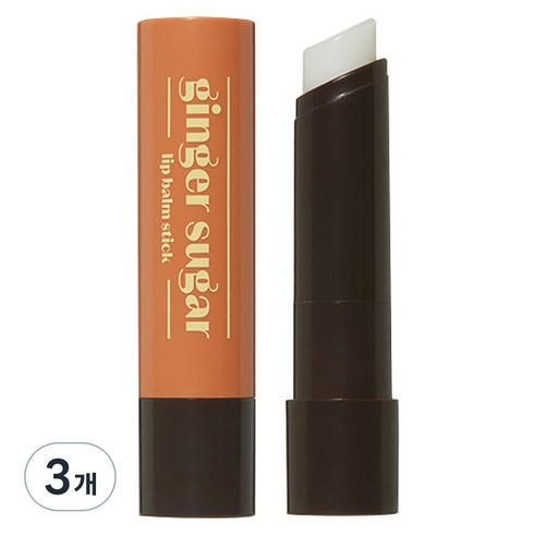 에뛰드 립밤 스틱, 진저슈가, 3.7g, 3개
