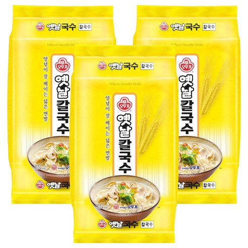 오뚜기옛날 칼국수, 3kg, 3개