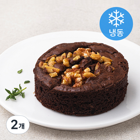 르까도드마비 호두 브라우니 (냉동), 80g, 2개