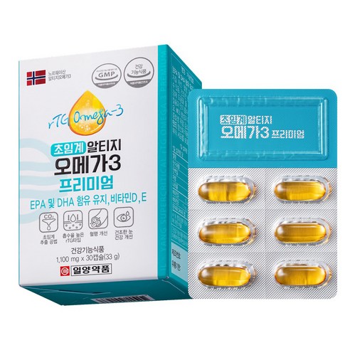 일양약품 초임계 알티지 오메가3 프리미엄, 33g, 1개